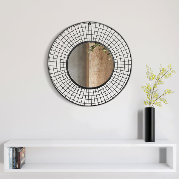 Adolph Decorative Metal Mirror