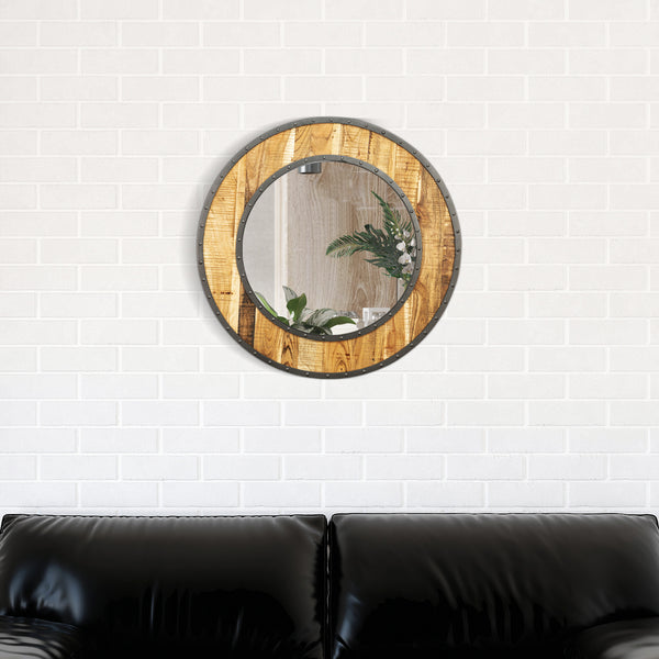 Cornelius Decorative Metal Mirror