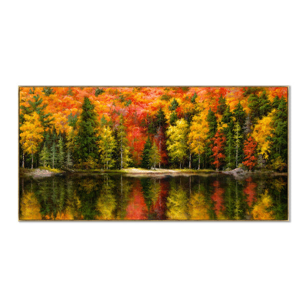 Foliage 30x60 Hand painted Premium Quality Canvas Wall art