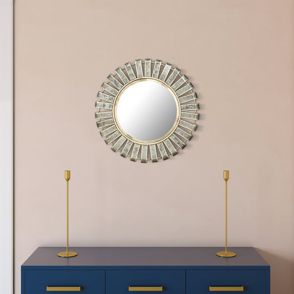 Gus Decorative Metal Mirror