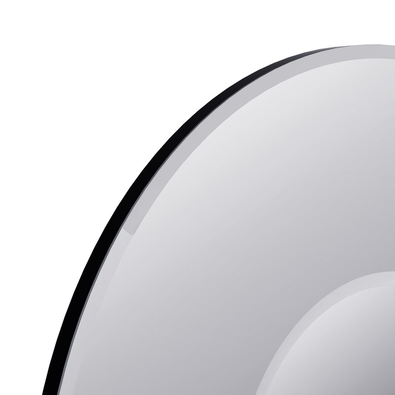 Jess All-glass round mirror