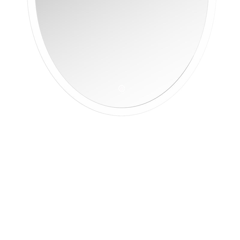 Levi Lighted Oval mirror