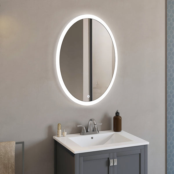 Matthew Lighted Round mirror