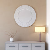 Melvin All-glass round mirror