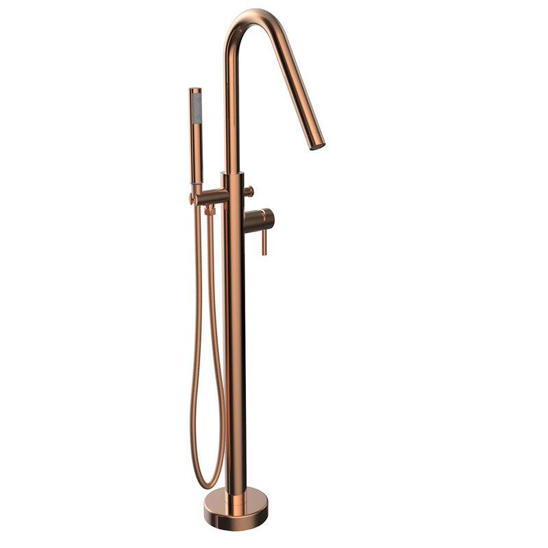 Melvyn Rose Gold Free-Standing Faucet