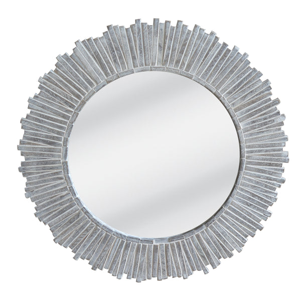 Reuben Decorative Wood Mirror