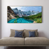 South Lake 30x60 Hand painted Premium Quality Canvas Wall art