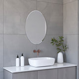 Winfield Frameless Oval Mirror