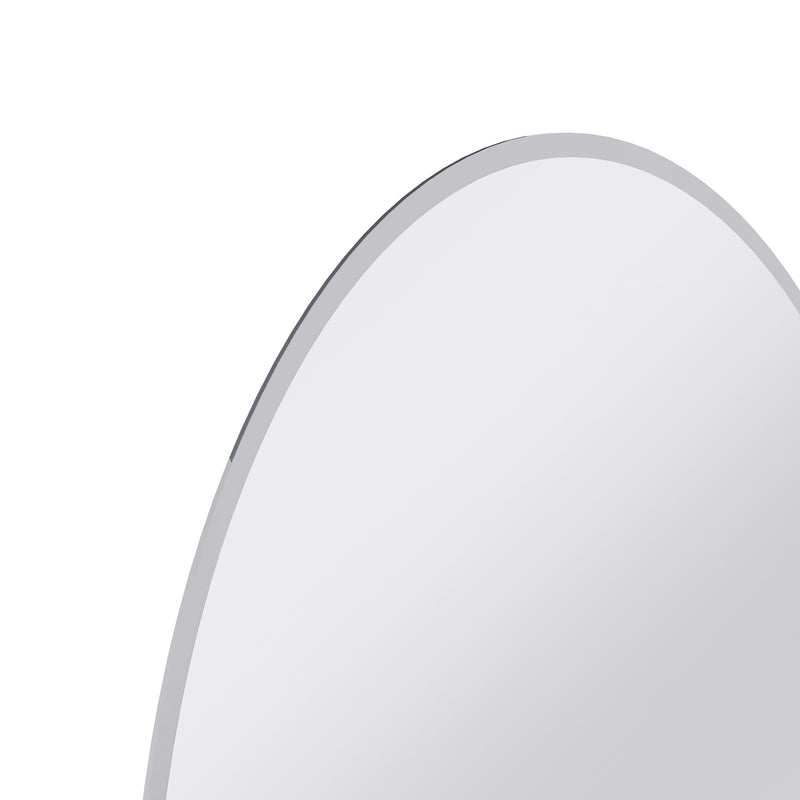 Winfield Frameless Oval Mirror