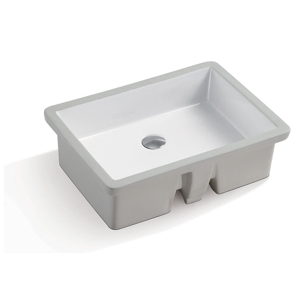 Jerrold Ceramic Undermount Glossy White Sink